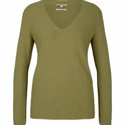 Am billigsten ✨ TOM TAILOR Strickpullover »Basic Strickpullover mit Bio-Baumwolle« Faded denim blue, Moderate olive, Iris flower 😀 -Tom Tailor Verkaufsgeschäft 4d59e837 523b 566e a7da fdeadfc76782