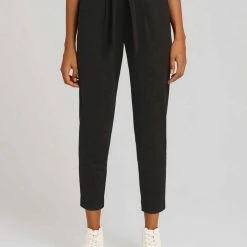 Billig 😍 TOM TAILOR Culotte »Loose Fit Hose mit Bindegürtel« 🤩