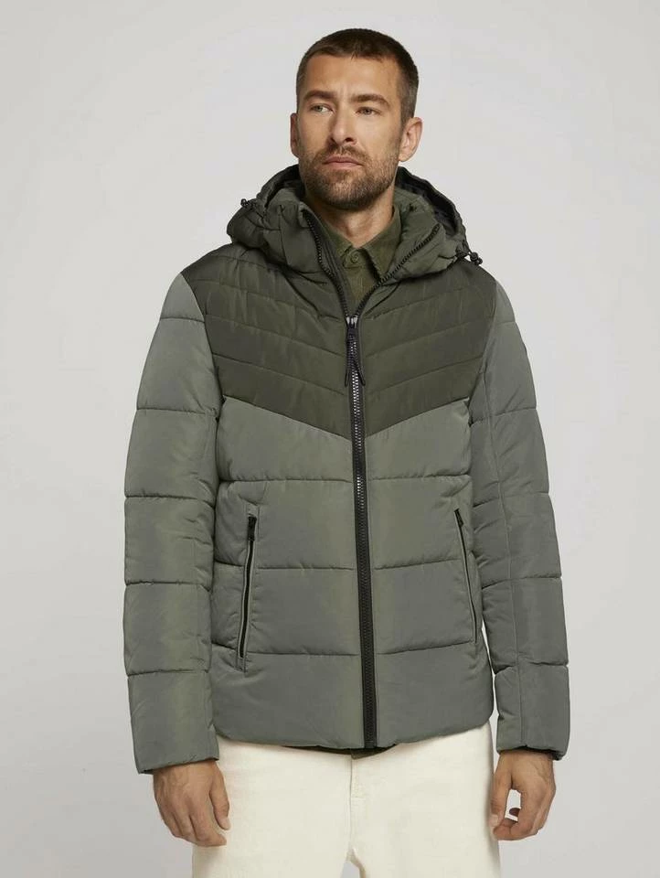 Angebote 🌟 TOM TAILOR Steppjacke unifarben Olive Night Green, Schwarz, Navy 🎉 9 Angebote 🌟 TOM TAILOR Steppjacke unifarben Olive Night Green, Schwarz, Navy 🎉 - Image 9