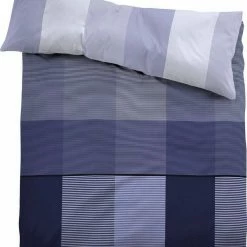Großhandel 🔔 Wendebettwäsche »CASPAR«, TOM TAILOR, im modernen Karo-Streifen-Mix Sand, Indigo blue ✔️ -Tom Tailor Verkaufsgeschäft 4f6f4722 c73a 58e9 ae41 decfab39d41b