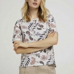 Bestes Angebot ⭐ TOM TAILOR Sweatshirt »Kurzarm Sweatshirt mit Muster« Navy floral design, White floral design 😉 -Tom Tailor Verkaufsgeschäft 4f70c3d1 9d76 5821 bd43 54fe329e4ba4