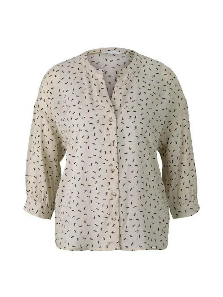 Budget 🧨 TOM TAILOR Langarmbluse Beige geometrical design, Khaki small floral design, Khaki white outline leaves 🥰 15 Budget 🧨 TOM TAILOR Langarmbluse Beige geometrical design, Khaki small floral design, Khaki white outline leaves 🥰 - Image 15