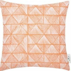 Aktion 🎉 Kissenhülle »Squared Triangle«, TOM TAILOR (1 Stück), mit unifarbener Rückseite in Leinenoptik Gelb-sonnengelb, Blau-aqua-hellblau-azur, Marine-dunkelblau-blau-nachtblau, Orange-pfirsich 💯 -Tom Tailor Verkaufsgeschäft 5013ed8a 0dc9 55e1 9d38 43a87442f104