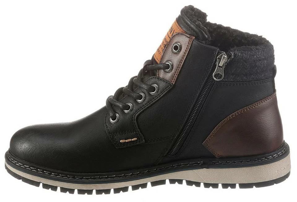 Großhandel 🧨 TOM TAILOR Winterboots mit Schaftrand aus Textil Cognac-dunkelbraun, Schwarz 👍 5 Großhandel 🧨 TOM TAILOR Winterboots mit Schaftrand aus Textil Cognac-dunkelbraun, Schwarz 👍 - Image 5