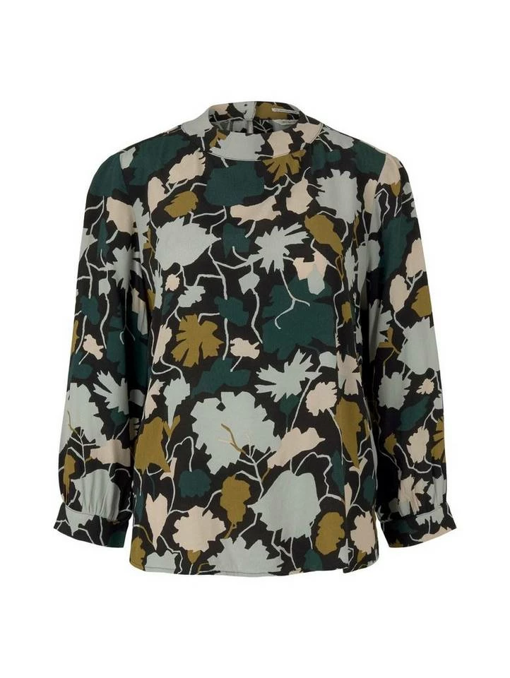 Angebote 🔔 TOM TAILOR Langarmbluse »Stehkragen Bluse mit LENZING(TM) ECOVERO(TM)« Beige large dot design, Black large dot design, Green large floral design, Green small floral design 🎁 6 Angebote 🔔 TOM TAILOR Langarmbluse »Stehkragen Bluse mit LENZING(TM) ECOVERO(TM)« Beige large dot design, Black large dot design, Green large floral design, Green small floral design 🎁 - Image 6