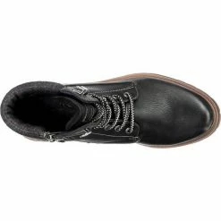 Coupon 🌟 TOM TAILOR »Schnürstiefeletten« Schnürstiefelette Mud, Chocolate, Black 👏 -Tom Tailor Verkaufsgeschäft 51aa1a53 11a0 5704 9e32 c42a3f377864