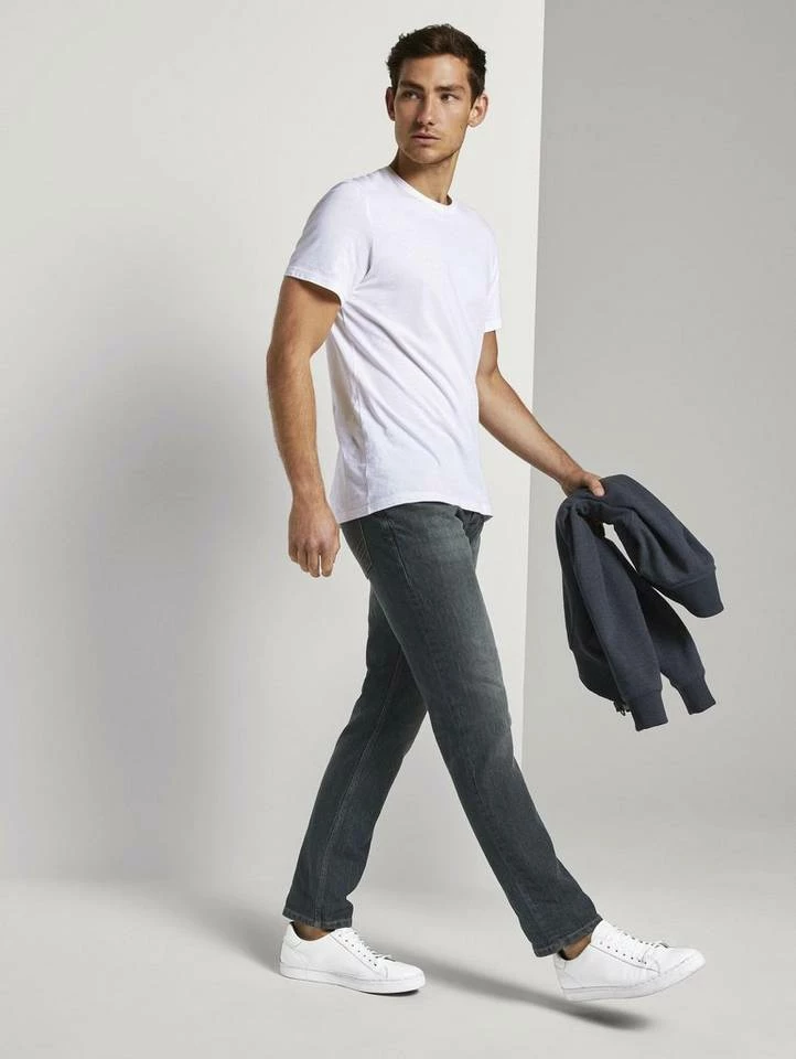 Brandneu 😀 TOM TAILOR Straight-Jeans »Marvin Straight 👖 Jeans« 🎉 3 Brandneu 😀 TOM TAILOR Straight-Jeans »Marvin Straight 👖 Jeans« 🎉 - Image 3