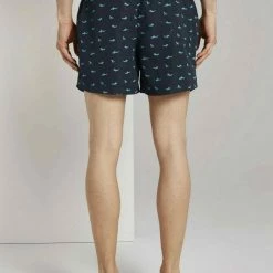 Bester Verkauf 👍 TOM TAILOR Badeshorts »Gemusterte Badeshorts« Navy-dress blues, Turquoise#ft5_slash#white, Pineapple-acacia, 👗 Dress blue 😉 -Tom Tailor Verkaufsgeschäft 5228d0e0 ab1c 5a39 b24d 93a0e7b7a84d