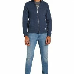 Blitzangebot 🛒 TOM TAILOR Sweatjacke mit halswärmendem Stehkragen Dunkelblau-meliert, Light Stone Grey Melange, Anthrazit 🧨 -Tom Tailor Verkaufsgeschäft 5251af33 ae70 5fd3 a46c 0695dfc9151d