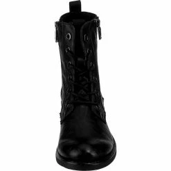 Brandneu 🎉 TOM TAILOR »Schnürstiefeletten« Schnürstiefelette Cognac, Schwarz 🌟 -Tom Tailor Verkaufsgeschäft 52a2748c 1e31 5f39 9ea3 535a569e78b6