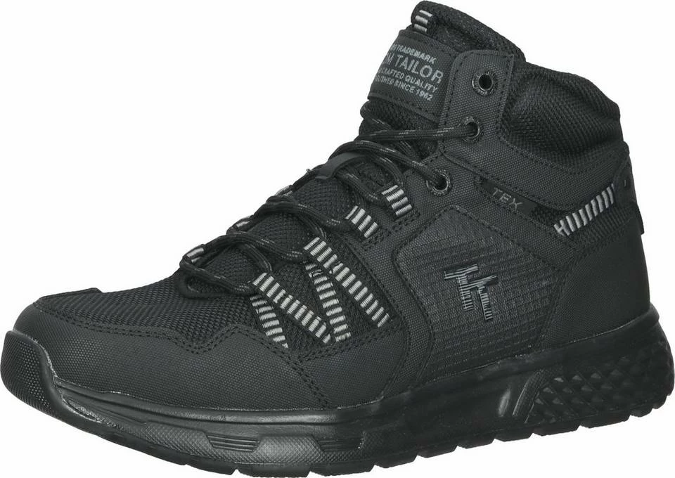 Budget ❤️ TOM TAILOR »Lederimitat/Textil« Schnürstiefelette 🌟 1 Budget ❤️ TOM TAILOR »Lederimitat/Textil« Schnürstiefelette 🌟