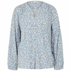 Auslauf 🌟 TOM TAILOR Langarmbluse »blouse feminine with print« 🌟 -Tom Tailor Verkaufsgeschäft 52d4a4d5 8fef 55d2 b0de 8aac9692794a
