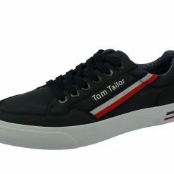 Schlussverkauf 💯 TOM TAILOR »Tom Tailor Herren 1183207 👟 Sneaker Sommer« Schnürschuh Cognac, Navy 🛒 -Tom Tailor Verkaufsgeschäft 532b9f9c 68f0 5b2f 945e e497f52f6546