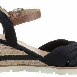 Angebote 🧨 TOM TAILOR 🩴 Sandalette mit Label 🌟 -Tom Tailor Verkaufsgeschäft 53d7d741 0b48 5307 baff e70db0506f69