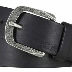 Brandneu ⌛ TOM TAILOR Ledergürtel »TOM TAILOR Damen Leder Gürtel schwarz 35mm« 🔥