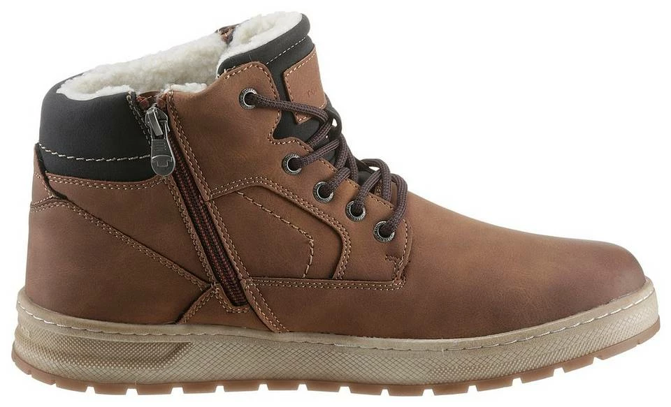 Bester Verkauf 🤩 TOM TAILOR Winterboots mit TEX-Membran Cognac, Schwarz 💯 5 Bester Verkauf 🤩 TOM TAILOR Winterboots mit TEX-Membran Cognac, Schwarz 💯 - Image 5
