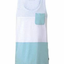 Am billigsten 🤩 TOM TAILOR T-Shirt »tanktop with stripemix« 😍