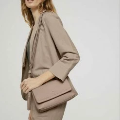 Bester Verkauf 🌟 TOM TAILOR Schultertasche »Amalia Überschlagtasche« Sage, Schwarz #ft5_slash# black, Light rose 🌟