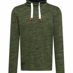 Auslauf ⌛ TOM TAILOR T-Shirt »Pullover mit Wickelkragen« Chili oil red, Oak Leaf Green 🧨 -Tom Tailor Verkaufsgeschäft 5486ff90 7533 5ebd 88f2 e1c979026f65