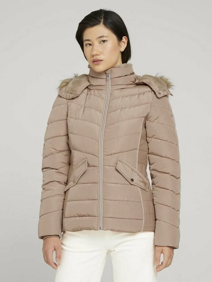 Auslauf 👏 TOM TAILOR Steppjacke »Steppjacke mit recyceltem Polyester« Deep black, French clay beige, Cozy pink, Herbal tea green 🧨 30 Auslauf 👏 TOM TAILOR Steppjacke »Steppjacke mit recyceltem Polyester« Deep black, French clay beige, Cozy pink, Herbal tea green 🧨 - Image 30