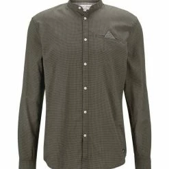 Bestpreis 💯 TOM TAILOR Langarmhemd »small patterned jacquard 👚 shirt« Blue mini jaquard pattern, Olive mini jaquard pattern 🧨 -Tom Tailor Verkaufsgeschäft 5494507c ec84 537b 8038 ce06ee9f42d0