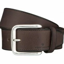 Bestes Angebot 🔔 TOM TAILOR Ledergürtel »TOM TAILOR Gürtel Ledergürtel Herrengürtel 👖 Jeansgürtel Braun 4362« 🤩