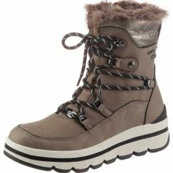 Beste Bewertungen von 🔔 TOM TAILOR Winterboots mit TEX-Ausstattung Schwarz, Taupe ✔️