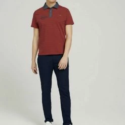 Billig 🔔 TOM TAILOR Poloshirt »gestreiftes Poloshirt« Plain Red, Chili oil red, Sailor Blue 😉 -Tom Tailor Verkaufsgeschäft 556d52ae 8257 5339 8cae bba20e2b6bdd