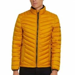 Beste Bewertungen von 🎉 TOM TAILOR Steppjacke unifarben Anthracite twill printed, Navy, Gelb, Minimal cross printed ❤️