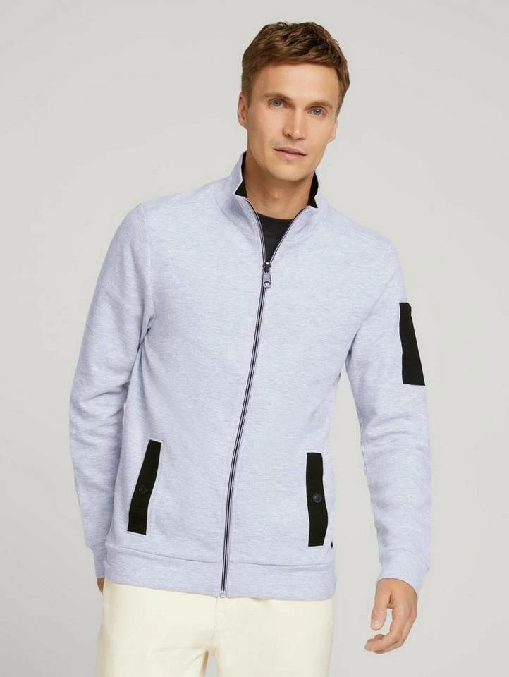 Top 10 🤩 TOM TAILOR Sweatjacke »Sweatjacke mit Stehkragen« Light Stone Grey Melange, Decadent Bordeaux, Black ⭐ 9 Top 10 🤩 TOM TAILOR Sweatjacke »Sweatjacke mit Stehkragen« Light Stone Grey Melange, Decadent Bordeaux, Black ⭐ - Image 9