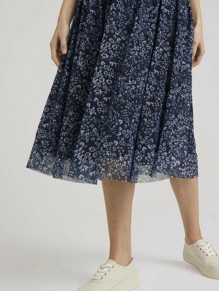 Blitzangebot 🌟 TOM TAILOR Sommerrock »Midirock aus Mesh mit Blumenmuster« Navy flower design, Navy floral design 🥰 5 Blitzangebot 🌟 TOM TAILOR Sommerrock »Midirock aus Mesh mit Blumenmuster« Navy flower design, Navy floral design 🥰 - Image 5
