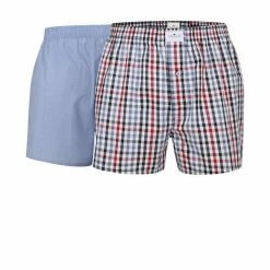 Schlussverkauf 😀 TOM TAILOR Boxer »Herren Web-Boxershorts 2er Pack - Pure Cotton,« Hellblau bunt kariert, Blau-Mix, Blue#ft5_slash#Medium#ft5_slash#Check, Grau blau kariert fein kariert 🌟 -Tom Tailor Verkaufsgeschäft 567d261c fcb3 5fb8 9ebf 8f9fec6d65ac