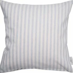 Am billigsten ⌛ Kissenhülle »Even Stripes«, TOM TAILOR (1 Stück), mit Streifen Grau-offwhite, Blau-offwhite 👍