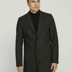 Auslauf 🔔 TOM TAILOR Kurzmantel »Wollmantel« Black, Beige wool structure, Sky Captain Blue, Mid grey wool structure 😍 -Tom Tailor Verkaufsgeschäft 56e6a843 8f8f 50e6 b463 a2f6797e606b