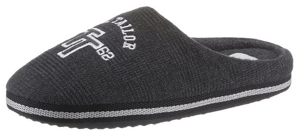 Rabatt ⭐ TOM TAILOR Pantoffel mit kariertem Muster Dunkelgrau, Schwarz 💯 7 Rabatt ⭐ TOM TAILOR Pantoffel mit kariertem Muster Dunkelgrau, Schwarz 💯 - Image 7