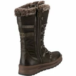 Neu 😀 TOM TAILOR »Winterstiefel« Winterstiefel Khaki, Schwarz 😉 -Tom Tailor Verkaufsgeschäft 5783ce85 8eb3 5b0c b6f6 731121346be7