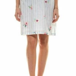 Coupon 😉 TOM TAILOR Jerseyrock »TOM TAILOR POLO TEAM Rock gestreifter Damen Jersey-Rock mit Blumen-Muster Freizeit-Rock Blau/Weiß« 👍 -Tom Tailor Verkaufsgeschäft 57cd5148 ce87 5078 9288 20a825dcdd0f