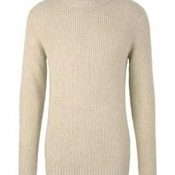 Neu 👏 TOM TAILOR Strickpullover »Strickpullover« Soft beige melange, Black, Light Soft Grey Melange, Sky Captain Blue 😀 -Tom Tailor Verkaufsgeschäft 5831460e e8b6 5b33 a54f ccd0b7cb001f