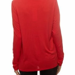 Auslauf ❤️ TOM TAILOR 3/4-Arm-Shirt »TOM TAILOR Jersey-Shirt weich fließendes Damen Langarm 👕 Shirt mit Rundhalsausschnitt Sommer-Shirt Rot« 😀 -Tom Tailor Verkaufsgeschäft 5837d11c 0315 515d ad86 bdb6a4ad7e71