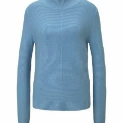 Besorgen 🥰 TOM TAILOR Strickpullover »Strickpullover mit Ottoman Struktur« Clear Light Blue, Sky Captain Blue, Comfort grey melange, Strong peach tone 🤩 -Tom Tailor Verkaufsgeschäft 58ae24c1 e769 5eba 8303 926d7247af02