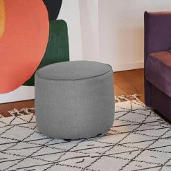 Neu ❤️ TOM TAILOR Pouf »DROP CHIC«, mit Kedernaht, ø 50 cm Dark grey TSV 39, Lavender TSV 18, Olive TSV 23, Sunny yellow REC 25 👏 -Tom Tailor Verkaufsgeschäft 599099b5 ac23 5725 86ae 17a399ccf372