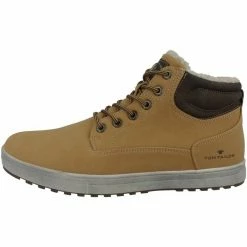 Neu 🌟 TOM TAILOR Schnürboots mit Logoprägung an der Ferse Braun, Beige, Camel, Schwarz 🔥 -Tom Tailor Verkaufsgeschäft 59b4882e 8c93 5494 903c b4992a44f06c