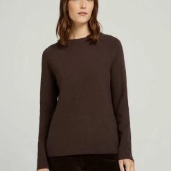 Bester Verkauf 🔔 TOM TAILOR Strickpullover »Pullover mit Raglanärmeln« Java dark brown, Deep black, Cold beige melange, Dark pine green 🔥 -Tom Tailor Verkaufsgeschäft 59c89282 7319 5440 9638 081eadb30c53