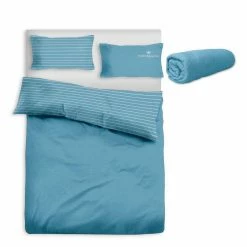 Auslauf 🌟 Bettwäsche »Ava«, TOM TAILOR, mit Gratis-Zugabe: Spannbettlaken Türkis-meliert, Anthrazit-meliert, Sand-meliert, Beere-meliert 🤩 -Tom Tailor Verkaufsgeschäft 59f5b6dd 5143 55d5 961d 2edbed9dd6c1