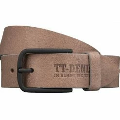 Coupon 👏 TOM TAILOR Ledergürtel »TOM TAILOR Gürtel Ledergürtel Herrengürtel Grau/Taupe 3388« 🔥