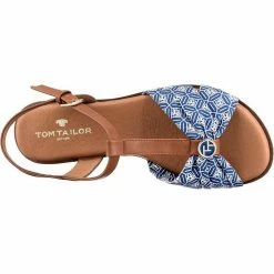Auslauf 😉 TOM TAILOR »Riemchensandalen« Riemchensandale Gelb, Blau-kombi ❤️ -Tom Tailor Verkaufsgeschäft 5a88efdc a563 58c2 be5a d83e81100675