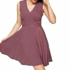 Top 10 ⭐ TOM TAILOR Minikleid »TOM TAILOR POLO TEAM Mini-Kleid gepunktetes Damen Sommer-Kleid in Wickeloptik Mode-Kleid Rot/Blau« ❤️ -Tom Tailor Verkaufsgeschäft 5acc647d 5dea 59c9 9ee2 21ddbe81d055