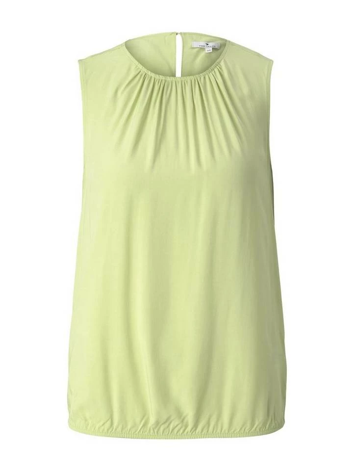 Rabatt 🎉 TOM TAILOR Langarmbluse »Ärmellose Bluse mit elastischem Bund« Deep black, Beige geometrical design, Khaki white outline leaves, Caramel Brown ❤️ 7 Rabatt 🎉 TOM TAILOR Langarmbluse »Ärmellose Bluse mit elastischem Bund« Deep black, Beige geometrical design, Khaki white outline leaves, Caramel Brown ❤️ - Image 7