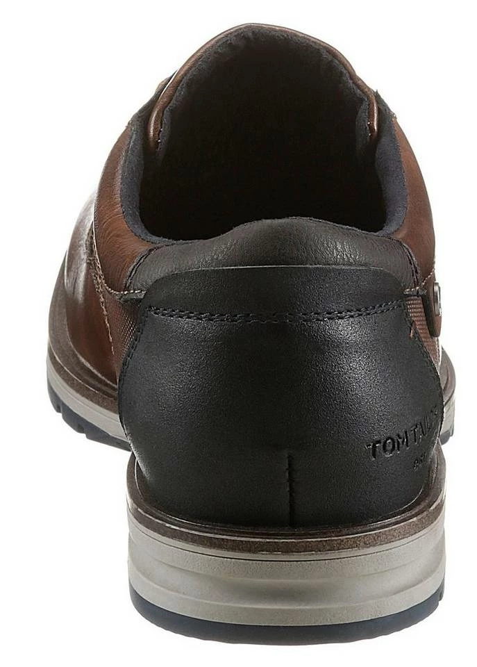 Auslauf ⌛ TOM TAILOR Schnürschuh mit T-Logo Schwarz, Cognac, Unbekannt, Navy 👍 2 Auslauf ⌛ TOM TAILOR Schnürschuh mit T-Logo Schwarz, Cognac, Unbekannt, Navy 👍 - Image 2