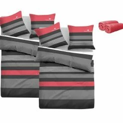 Bester Verkauf 😀 Bettwäsche »Carl«, TOM TAILOR, mit Gratis-Zugabe: Spannbettlaken Türkis-grau, Grün-grau, Taupe-beere, Rot-grau ⌛ -Tom Tailor Verkaufsgeschäft 5b6e3cd4 3a7d 573a 8762 ed812f1cc458